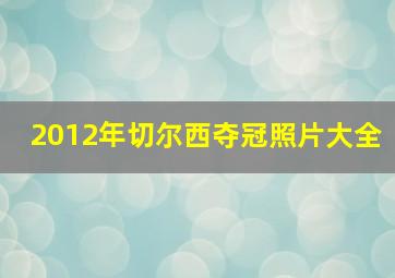 2012年切尔西夺冠照片大全