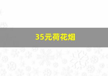 35元荷花烟