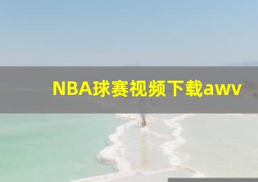 NBA球赛视频下载awv