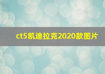 ct5凯迪拉克2020款图片