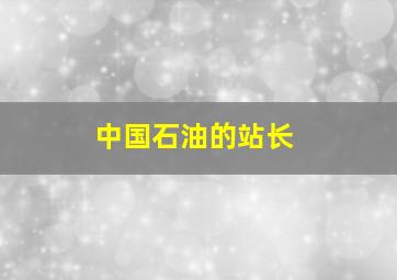 中国石油的站长