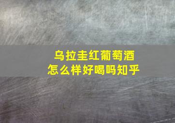 乌拉圭红葡萄酒怎么样好喝吗知乎