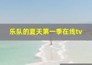 乐队的夏天第一季在线tv