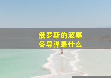 俄罗斯的波塞冬导弹是什么