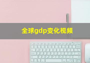 全球gdp变化视频