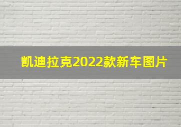 凯迪拉克2022款新车图片