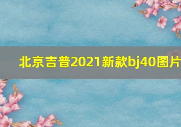 北京吉普2021新款bj40图片