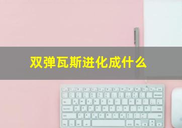 双弹瓦斯进化成什么