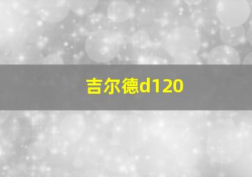 吉尔德d120