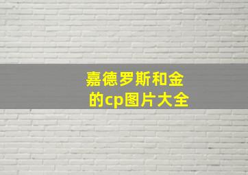 嘉德罗斯和金的cp图片大全