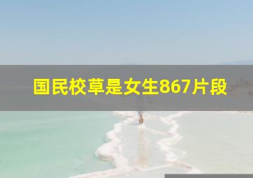 国民校草是女生867片段