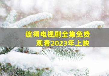 彼得电视剧全集免费观看2023年上映