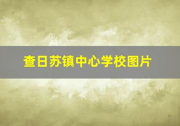 查日苏镇中心学校图片