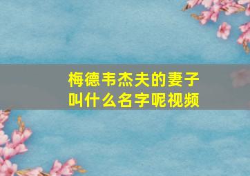 梅德韦杰夫的妻子叫什么名字呢视频