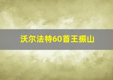 沃尔法特60首王振山