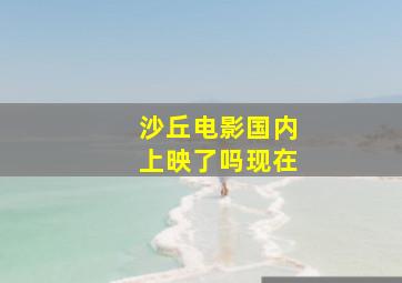 沙丘电影国内上映了吗现在