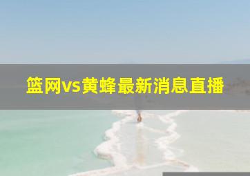 篮网vs黄蜂最新消息直播