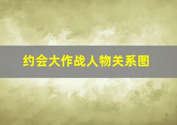 约会大作战人物关系图