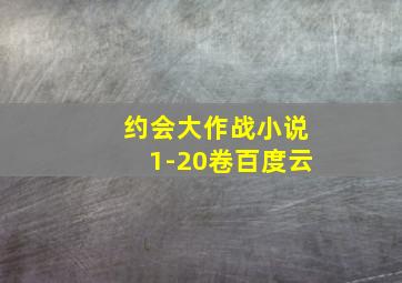 约会大作战小说1-20卷百度云