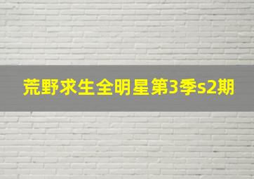 荒野求生全明星第3季s2期