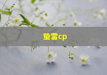 蛰雷cp