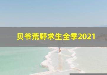 贝爷荒野求生全季2021