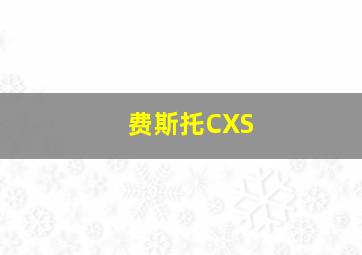 费斯托CXS