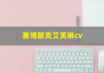 赛博朋克艾芙琳cv