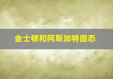 金士顿和阿斯加特固态