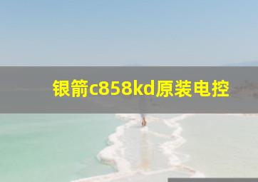 银箭c858kd原装电控