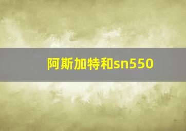 阿斯加特和sn550