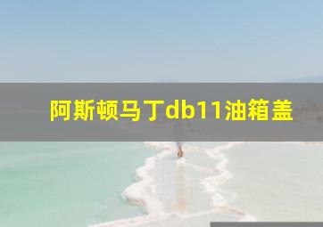 阿斯顿马丁db11油箱盖