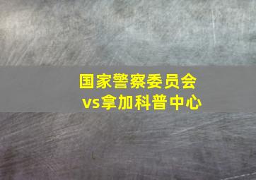 国家警察委员会vs拿加科普中心